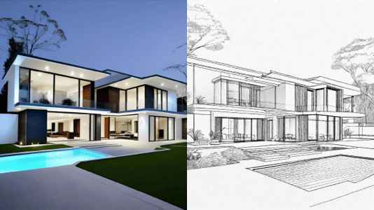 Architectural Sketch